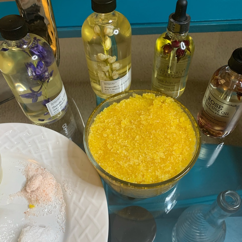 Epsom salt body/ foot scrub